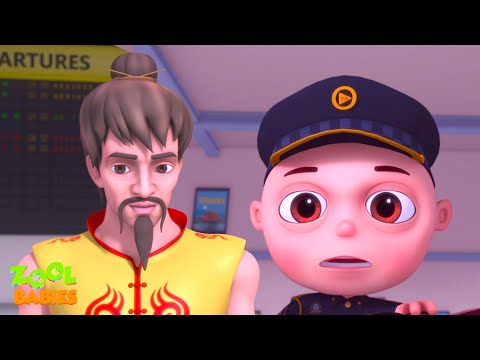 Airport Trouble Episode | Zool Babies Hindi Series | बच्चों के कहानियाँ | Cartoon Animation For Kids