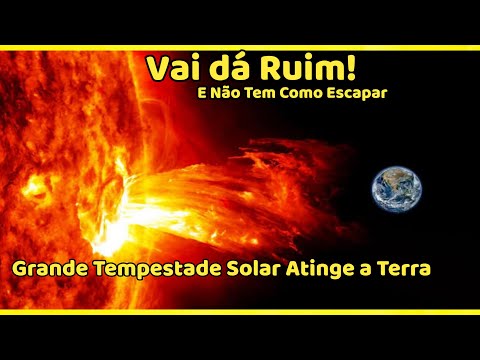 Terra é Atingida Por Forte Tempestade Solar