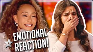 17-Year-Old Singer Gets EMOTIONAL After Standing Ovation! | America's Got Talent