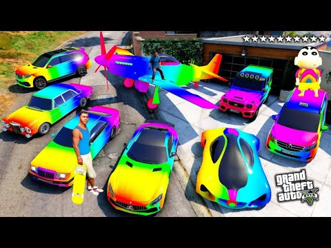 FRANKLIN TOUCH ANYTHING BECOME GOLD || EVERYTHING IS FREE IN GTA 5