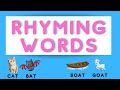 Rhyming Words and Patterns