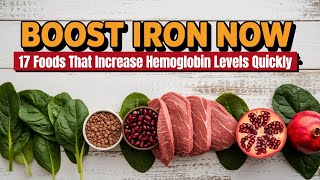 17 Foods That Increase Hemoglobin Levels Quickly: Iron-Rich Foods #hemoglobin #ironboost