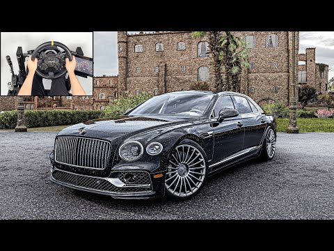 Bentley Flying Spur | Forza Horizon 5 | Steering Wheel Gameplay