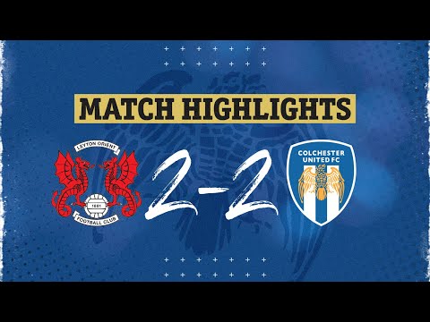 Leyton Orient v Colchester United highlights