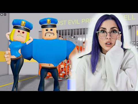 PEMBELİ KADIN GARDİYANDAN KAÇTIK 🚀 | ROBLOX ESCAPE POLICE GIRL PRISON RUN!)👮 | LAL GAMES