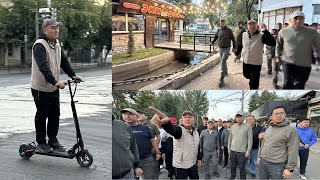 ОШ мэри "ЭКИ ДОС" кафесин ж/а Сулайман Тоодогу МҮРЗӨНҮ тазалайбыз деди ТАҢКЫ рейд УЧУРУНДА -12.08.25