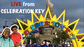 Keshia H is LIVE from CELEBRATION KEY!