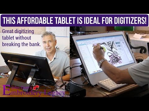 Best Affordable Pen Tablet Monitor for Embroidery...