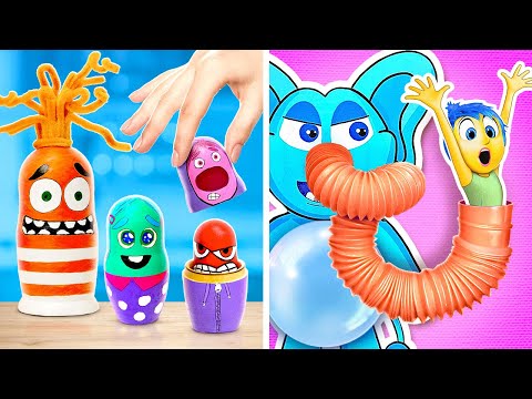 OMG! Inside Out 2 Slime 🤩🔥 *Best Crafts And DIY Paper Fidgets*