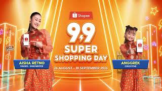 Shopee 9.9 Super Shopping Day almost here! 🎉