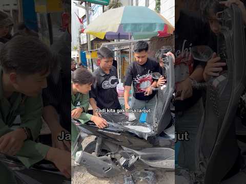 Borong Es Teler pake jok motor!