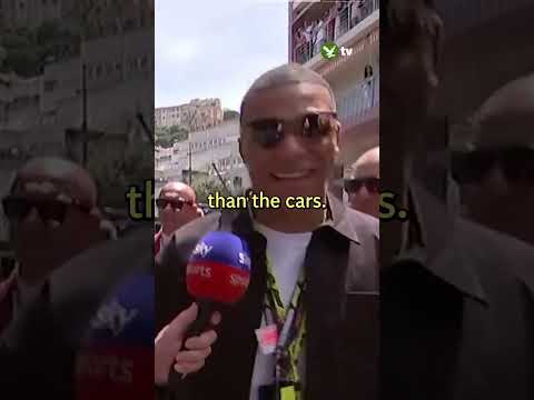 Martin Brundle vs Mbappe's security #racing #shorts