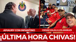 🔥 AMAURY VERGARA Y GIANNI INFANTINO JUNTOS | CHIVAS VIAJO A LOS ANGELES | PREVIA MÉXICO VS PORTUGAL
