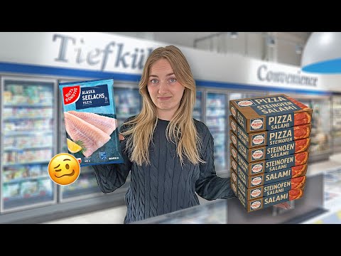 NUR TIEFKÜHL PRODUKTE essen für einen Tag!