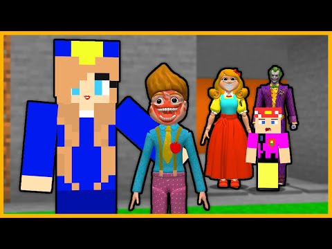 ASLI POLİS KÖTÜ BAKICI VE JOKERİN BEBEĞİNİ BULDU! 😱 - Minecraft