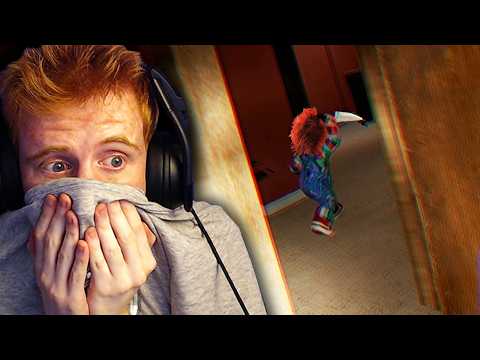 SOLO EN CASA con CHUCKY *Sobrevive 24 HORAS o MUERE* - Cursed Playmate GAMEPLAY ESPAÑOL