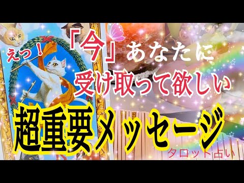 【鳥肌級🕊️✨】今あなたに受け取って欲しい超重要メッセージ🌈✨個人鑑定級タロット占い🔮⚡️