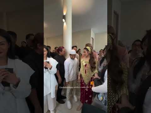 Tiara Andini di acara 7 bulanan Mahalini 🥺