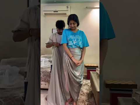 Dukhi tanu ko kush karne ke liye 2 lakh lagen ya 2 din din ki mehnat, karna toh padega hai ! #saree