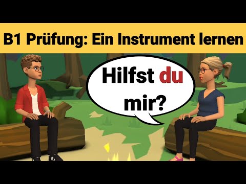 Mündliche Prüfung Deutsch B1 | Gemeinsam etwas planen/Dialog |sprechen Teil 3: lernen