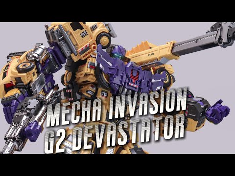 Mecha Invasion G2 Devastator Set of 6 Gift Box Version