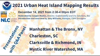 2021 NIHHIS CAPA Urban Heat Island Mapping Campaign Results