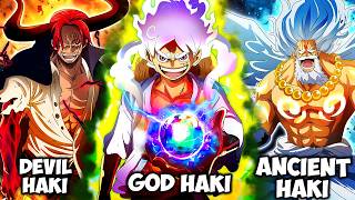 DEVIL FRUITS ARE GOD HAKI! -  All 5 Haki Types Explained: Conqueror's Haki, Universe Haki...