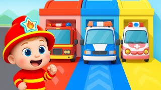 Super Heroes - Firefighter, Policeman, Doctor | Rescue Team | Nursery Rhyme | ME ME BAND