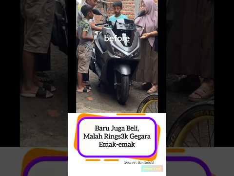 Baru Juga Beli, Malah Rings3k Gegara Emak-emak..!!
