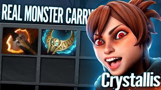 Crystallis [Marci] Real Monster Carry with New Fleeting Fury Dota 2