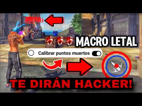 😱ACTIVA ESTO! LA MEJOR  MACRO  para DAR TODO ROJO en FREEFIRE 2024 COMO ACTIVAR MACRO HEADSHOT