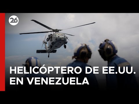 🇺🇸🇻🇪 Tensión en Caracas: Helicóptero militar de EE.UU. sobrevuela aeropuerto