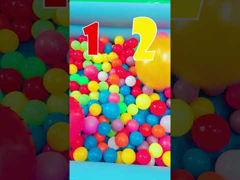๐ Count the Balloons Song | Fun Numbers Song #shorts