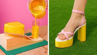 DIY Epoxy Resin Shoes: From Plain to Fabulous in Minutes!