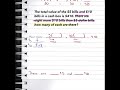 Understanding Word Problems with Money