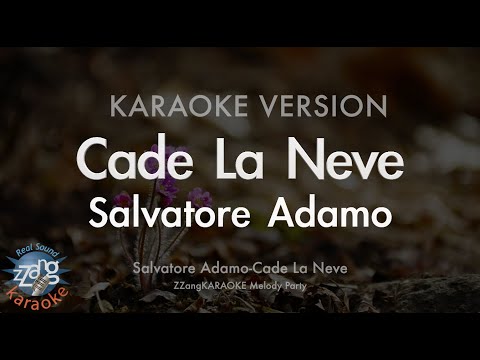 Salvatore Adamo-Cade La Neve (Melody) (Karaoke Version)