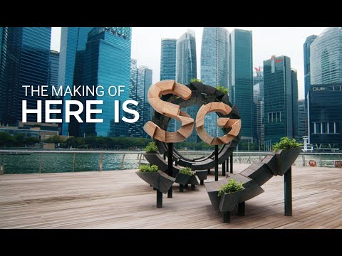 Here is SG. Discover the story behind Singapore's newest sculpture.
