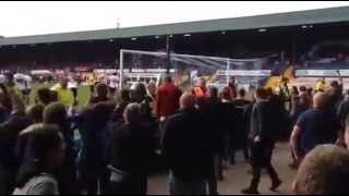 Wigan Fans At 2-1 vs Bury 10th October 2015