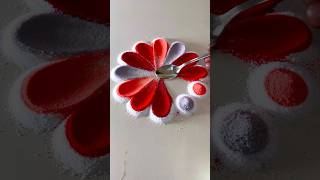 Rangoli designs for beginners #rangoli#rangolidesigns#rangoliforbeginners#shorts#diwalirangoli