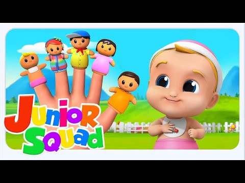 Finger Family Song, Nursery Rhyme and Cartoon Video for Kids