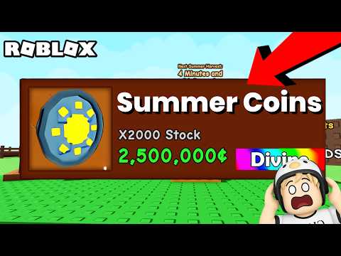 CARA CEPAT DAPAT SUMMER COIN DI UPDATE GROW A GARDEN ROBLOX