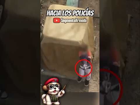 NIÑOS CON ARMA AMENAZAN A LA POLICÍA 😨 #short #noticias #police