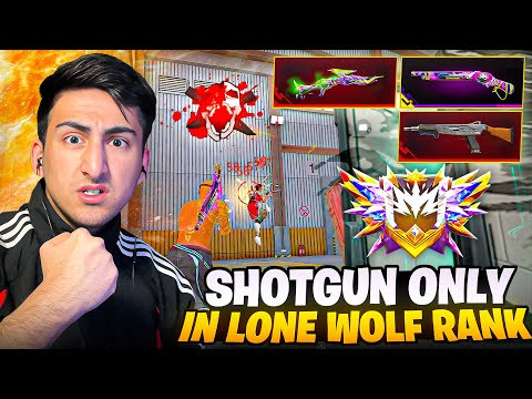 Shotgun Only In Rank Lone Wolf Is Back😱😍😍[A_s Gaming] - Free Fire India