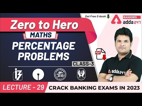 Percentage Problems (Class 3) | Maths | Adda247...