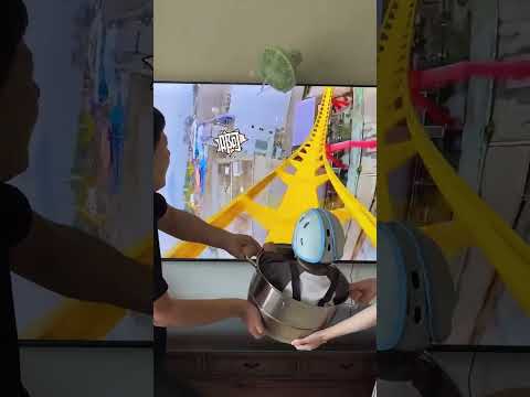 Stay at home on May Day, learn about the family version of the pot roller coaster#Roller Coaster