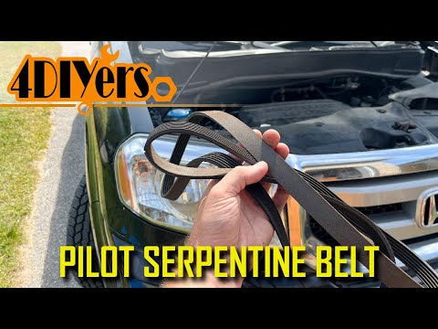 How to Replace the Serpentine Belt on a 2009-2015 Honda Pilot