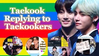 10 Times Taekook Responded to Taekookers [ Taekook / KookV ]