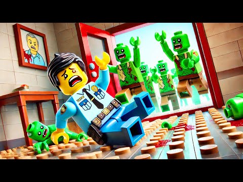 THE POLICE in a ZOMBIE Outbreak! LEGO CITY Is Overrun With Zombies