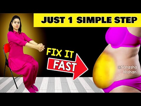 Only One Easy Exercise To Reduce Belly Fat Finally  | Do it Now & Thank Me Later