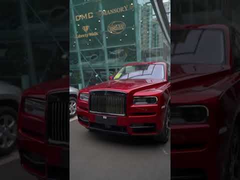 Unwrapping Rolls Royce Cullinan Immersive Experience #shorts